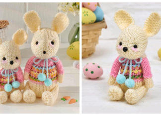 Adorable Baby Bunny Free Knitting Pattern