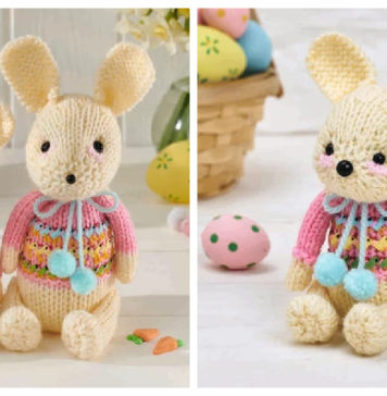 Adorable Baby Bunny Free Knitting Pattern