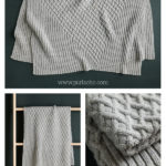 Emblem Blanket Free Knitting Pattern
