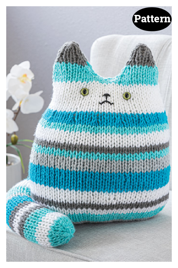 Fat Cat Free Knitting Pattern