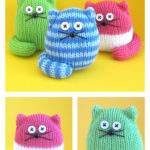 Quick and Easy Cats Knitting Pattern