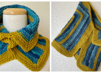 Revenge of Pup Patch Cowl Knitting Pattern