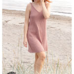 Rose Whisper Women Dress Free Knitting Pattern