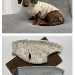 Seamless Dog Sweater Free Knitting Pattern and Video Tutorial