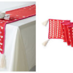 Sprinkle of Love Table Runner Free Knitting Pattern