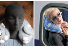 Travel Neck U-shaped Pillow Knitting Pattern
