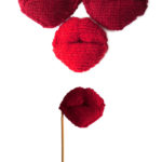 Valentine Kisses Free Knitting Pattern