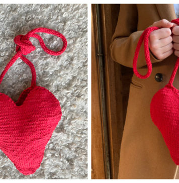 Cupid Bag Free Knitting Pattern