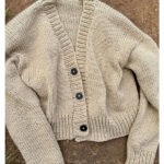 Drop Shoulder Cardigan Free Knitting Pattern