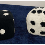 Dice Pillow Free Knitting Pattern