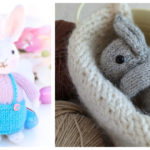 Easter Rabbit Toy Free Knitting Pattern