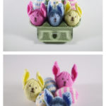 Egg Bunnies Free Knitting Pattern