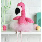 Fiona the Flamingo Toy Knitting Pattern