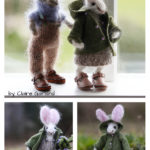 Rabbit Doll Knitting Pattern