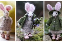 Rabbit Doll Knitting Pattern