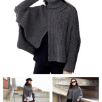 Wrapover Swoncho Free Knitting Pattern