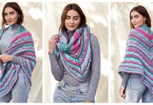 Anemone Shawl Free Knitting Pattern