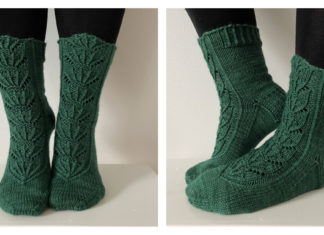 Brin Socks Free Knitting Pattern