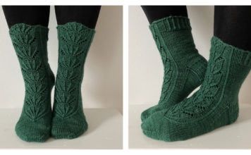 Brin Socks Free Knitting Pattern