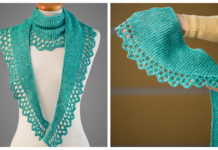 Cantiga Shawlette Free Knitting Pattern