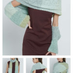 Convertible 4-Way Wrap Free Knitting Pattern