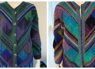 Magical Mitered Sweater Free Knitting Pattern