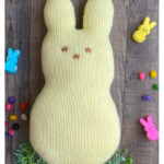 Marshmallow Bunny Free Knitting Pattern