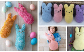 Peep Bunny Free Knitting Patterns