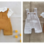 Snow Overalls and Dress Knitting Pattern