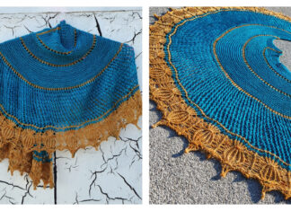 Τhe Nile Shawl Knitting Pattern