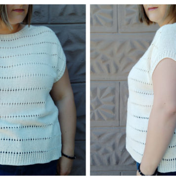 Anya Tee Free Knitting Pattern