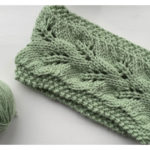 Branching into Spring Headband Free Knitting Pattern