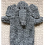 Elephant Puppet Free Knitting Pattern
