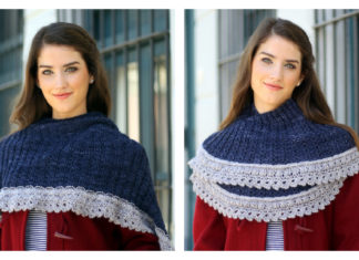 Koriburi Shawl Free Knitting Pattern