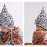 Linden Earflap Baby Hat Free Knitting Pattern