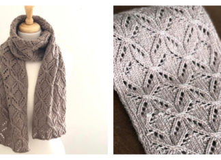 Love Me Knot Lace Scarf Free Knitting Pattern and Video Tutorial