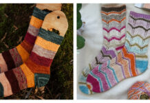 Scrappy Socks Free Knitting Pattern