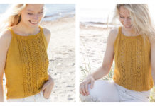 Smiling Honey Top Free Knitting Pattern