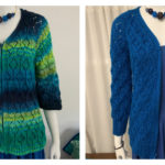 Tulips Cardigan Free Knitting Pattern