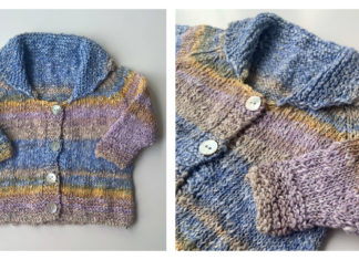 Tybee Baby Sweater Free Knitting Pattern