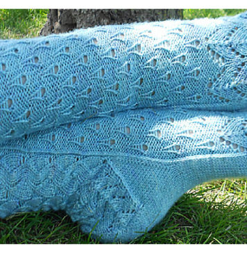Water Cycle Socks Free Knitting Pattern