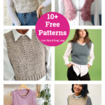 10+ Cropped Vest Free Knitting Pattern