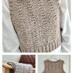 Barley Field Slipover Free Knitting Pattern