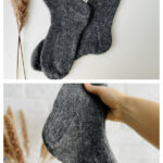 Basic Men’s Socks Free Knitting Pattern