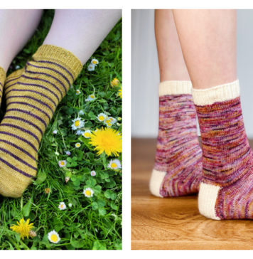Basic Socks Free Knitting Patterns