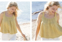 Canary Belle Swing Top Free Knitting Pattern