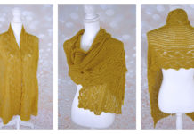 Dayflower Lace Stole Free Knitting Pattern