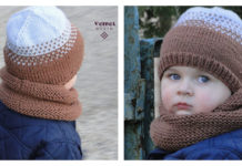 Ombre Toddler Hat Free Knitting Pattern