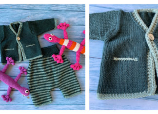 Peter Pan Baby Set Free Knitting Pattern