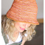 Scrappy Bucket Hat Free Knitting Pattern